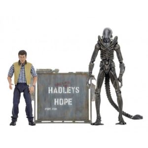 ALIENS HADLEY’S HOP PACK 2 FIGURINES ALIEN NECA 18 CM