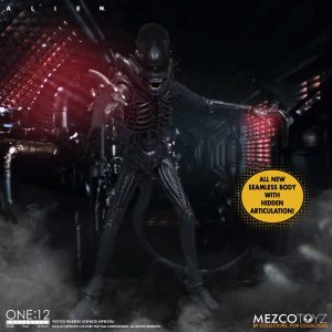 Alien figurine 1/12 Alien One 12 Mezco 18 cm