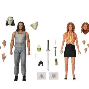 April O’Neil & Casey Jones pack 2 figurines Les Tortues ninja TMNT Neca 18 cm